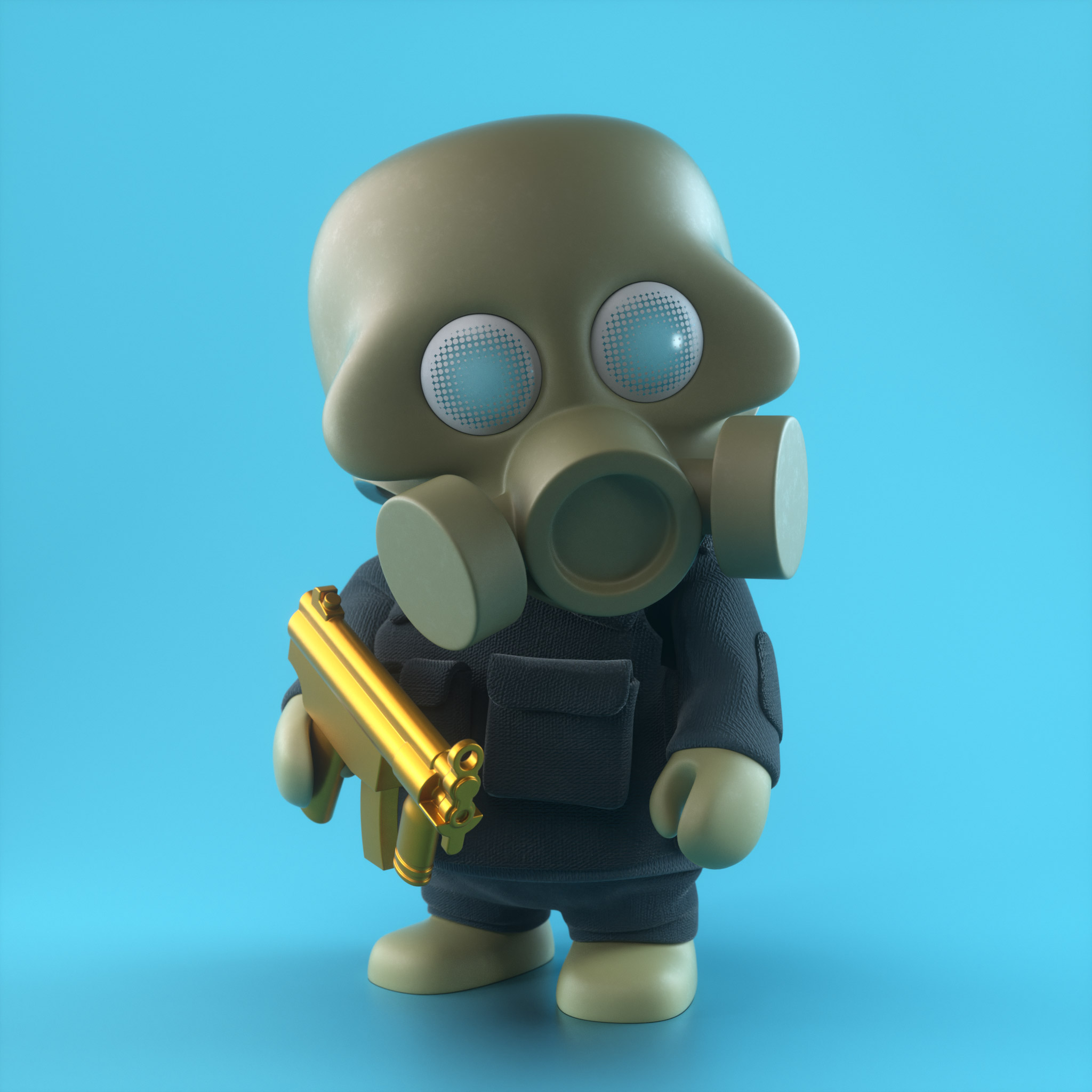 Hippy Suede Military GASSED